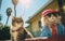 Mystery in LA Suburbia: Suave Cat and Goofy Dog\\\'s Spy Adventure