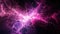 Mystic Magentism: Abstract Magenta Lightning Alchemy