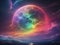Mystic Midnight Colors: Moonlit Rainbow Brilliance