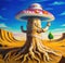 Mystic Mushroom Kingdom: Exploring the Otherworldly Fungi of the Desert