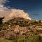 Mystic spirit at the hill of Deia in Mallorca (Spa