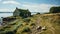 Mystical Coastal Scenes: A Green Roof House In Steinheil Quinon Style