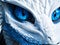 Mystical Elegance: SEO Key Blue Eye White Dragon Picture Available on Dreamstime
