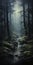 Mystical Forest: A Hyper-detailed Oil Painting By Andreas Rocha