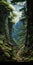 Mystical Forest Journey: Anime Artwork Inspired By Miyazaki Hayao