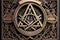 Mystical fusion of occult symbols - Generative AI