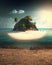 Mystical Haven: Fantasy Island Escape Illustration