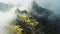 Mystical Majesty: Machu Picchu's Ancient Splendor Amidst Andean Mists