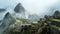 Mystical Majesty: Machu Picchu's Ancient Splendor Amidst Andean Mists