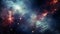 Mystical Nebula Wallpapers: Dark Turquoise And Light Crimson Space Backgrounds