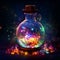 Mystical Potion Bottle with Enchanting Glow