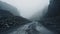 Mystical Ravine In Iceland: A Captivating Journey Through Fog