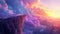 Mystical Sunset Peak: Awe-Inspiring Twilight./n