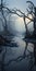 Mystical Swamp: Dark Fantasy Creatures In A Dreamy Fog
