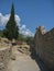 Mystras Stone Walls Ruins