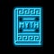 myth book ancient greece neon glow icon illustration