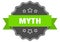 myth label. myth isolated seal. sticker. sign