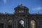 Mythical alcala door in the capital of Spain, Madrid