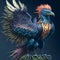 Mythical Bird Creature Generative Ai Image