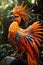 the mythical and magical bird: orange colored ibong adarna