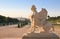 Mythical Sphinx. Belvedere, Vienna, Austria