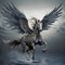 Mythical Winged Horse the legend that is Pegasus, immortal Greek Horse-God