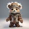 Mythology-inspired Teddy Bear Costume In Unreal Engine 5