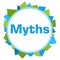 Myths Green Blue Random Shapes Circle