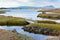 Myvatn Lake landscape at North Iceland