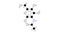 n-acetylglucosamine molecule, structural chemical formula, ball-and-stick model, isolated image glcnac