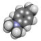 N,N-dimethyl-p-toluidine (DMPT) molecule. Commonly used as catalyst in the production of polymers and in dental materials and bone