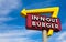 In-n-Out burger sign in front of blue sky