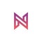 N web bank icon brand, symbol, design, graphic, minimalist.logo