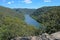 Naa Badu Lookout in Berowra Valley National Park gives a beautiful panoramic view on Berowra Creek, Australia