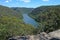 Naa Badu Lookout in Berowra Valley National Park gives a beautiful panoramic view on Berowra Creek, Australia