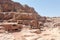 Nabatean Caves at Petra
