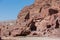 Nabatean tombs in Petra, Jordan