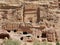 Nabatean tombs, Petra, Jordan