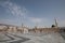 Nabawi Mosque compound in Medina, Saudi Arabia.