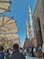 Nabawi mosque is the second holiest mosque for muslims. One of the place for muslim to come during hajj and umrah.