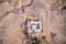 Nabi Musa site and mosque at Judean desert, Israel. Tomb of Prophet Moses