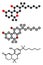 Nabilone antiemetic drug molecule. Analog of Cannabis compound THC