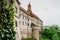 Nachod,Czech Republic- May 23,2021. Beautiful castle with five courtyards.Early Baroque and Renaissance chateau with observation