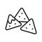 Nachos Icon Image.