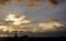 Nacreous clouds over Edinburgh