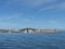 Nador marruecos large city at african coast. View from beach over mar chica.