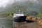 Naeroyfjord ferry boat