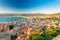 Nafplio, Greece. View over the city from Palamidi Fortress