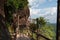 Naga cave, Amazing of Naga scales rock stone mountain in Phu Langka National Park, Bueng Kan of Thailand.