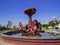 Naga Fountain, Phnom Penh, Cambodia